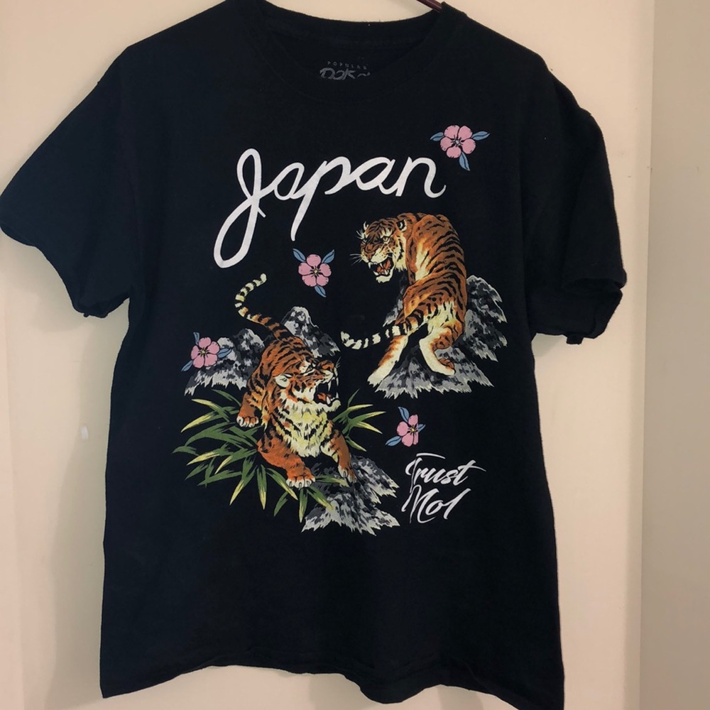 Popular poison Japan Tiger Tee